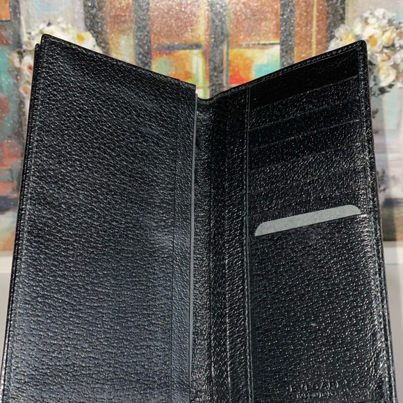 BVLGARI Black Monogram Continental Wallet - Picture 4 of 7